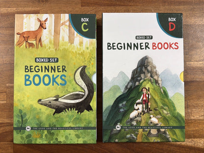 Good and Beautiful Beginner Books Boxed Set C & D