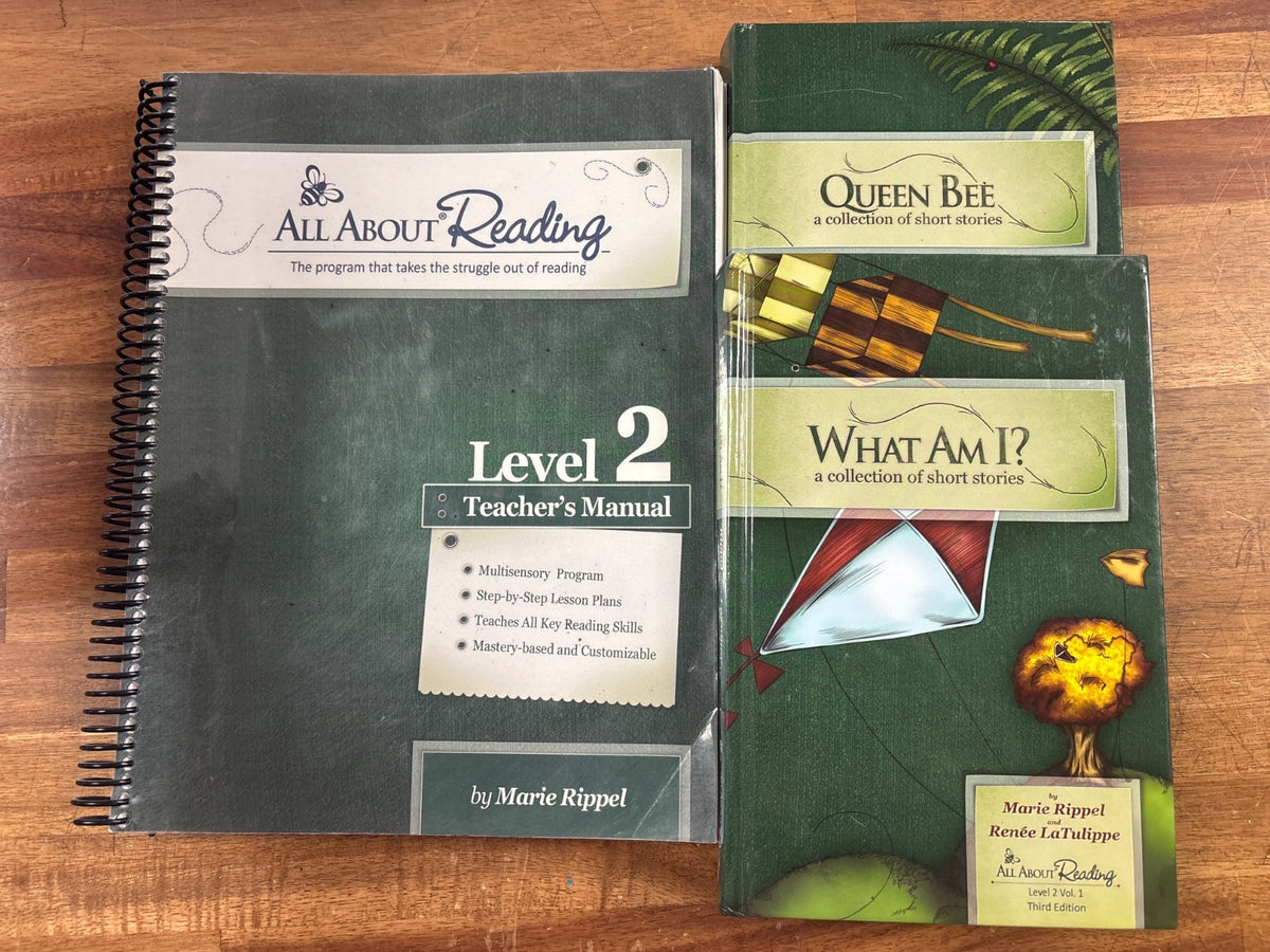 All About Reading Level 2 Teacher Manual + Readers Set — front cover