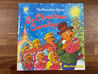 Berenstain Bears Go Christmas Caroling Living Lights Faith Story — front cover