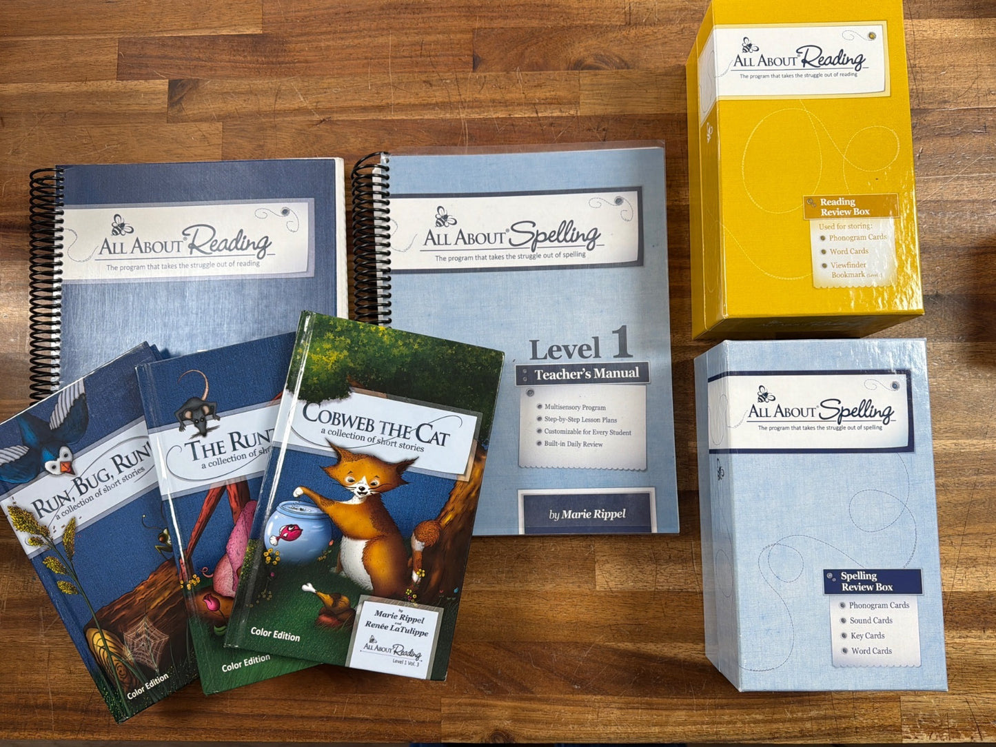 All About Reading & Spelling Level 1 Complete Homeschool Set