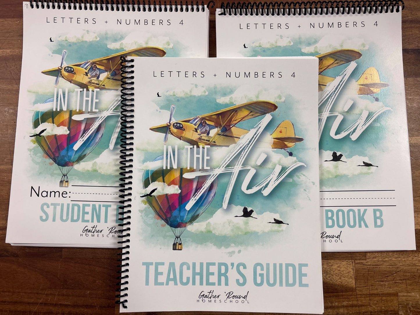 Gather 'Round Letters + Numbers 4 in the Air Curriculum Set
