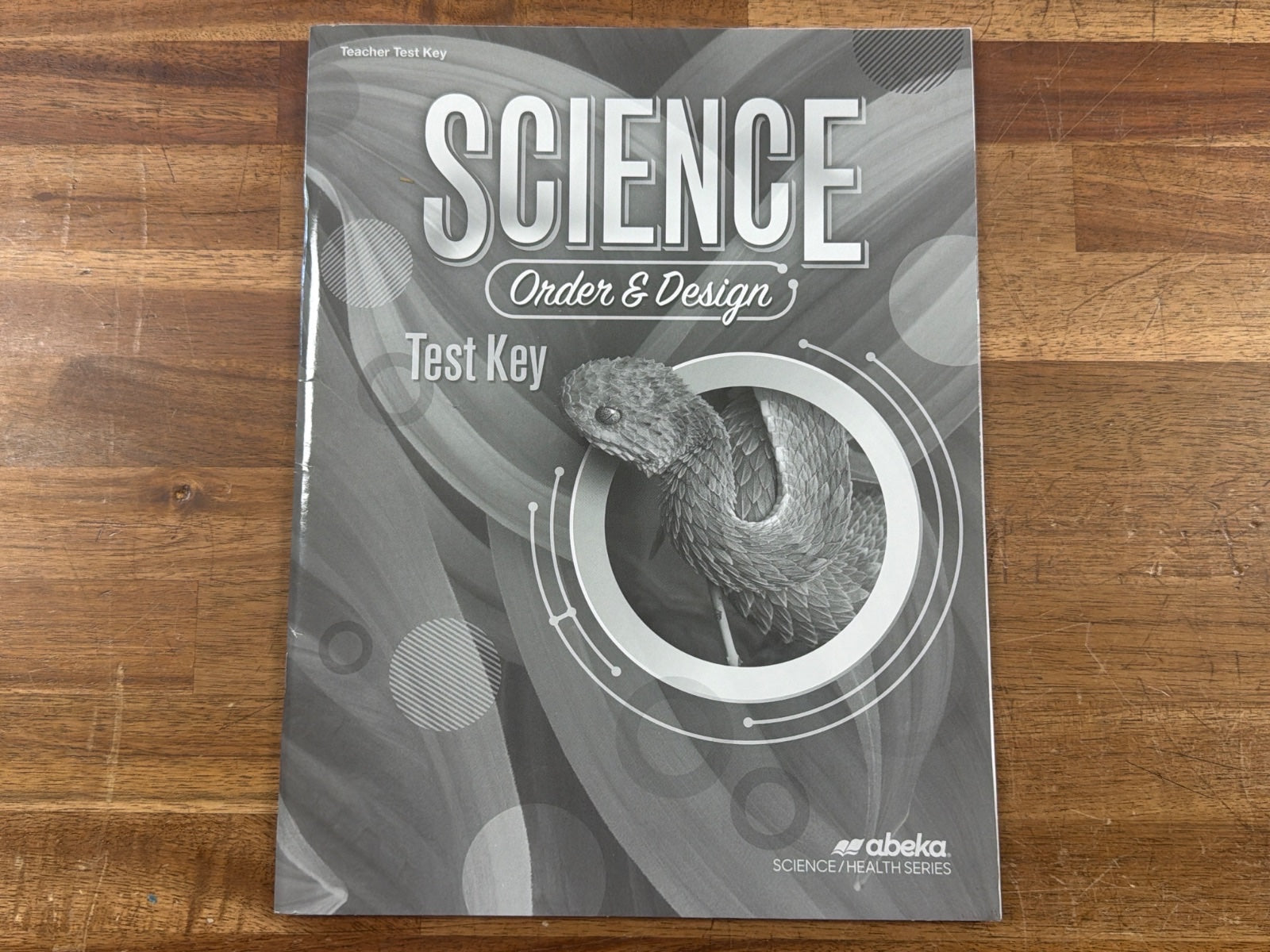 Abeka Science Order & Design Test Key Grade 7