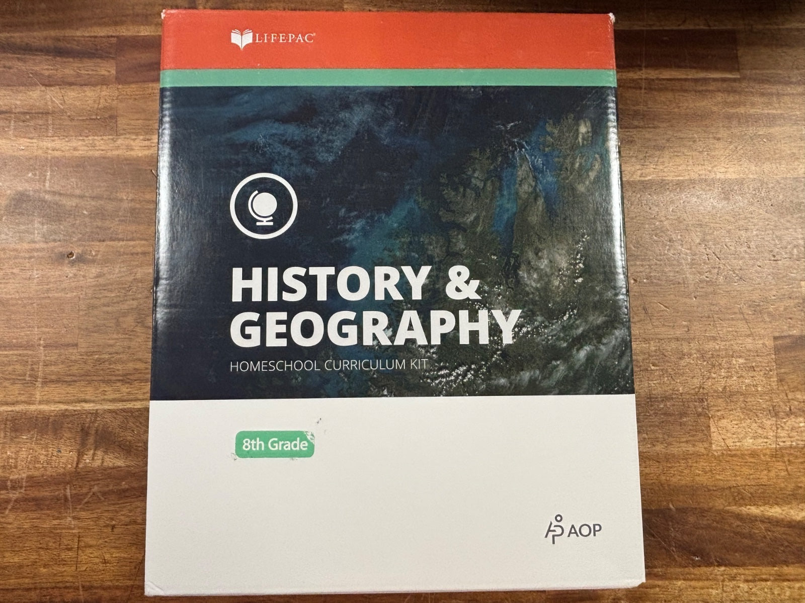 Lifepac History & Geography 8th Grade Curriculum Kit — front cover