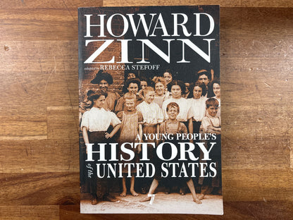 A Young People's History of the United States by Howard Zinn — front cover