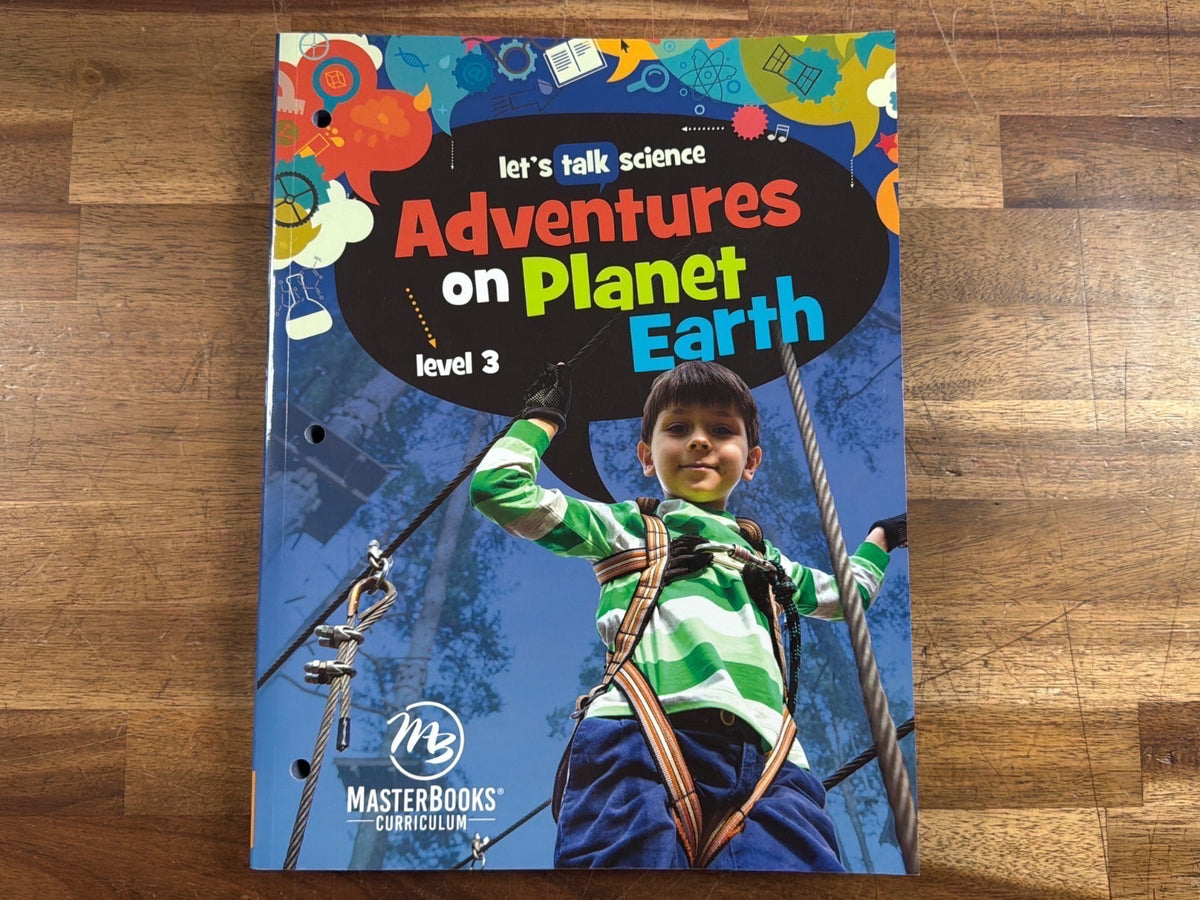 Master Books Let's Talk Science 3 Adventures on Planet Earth — front cover