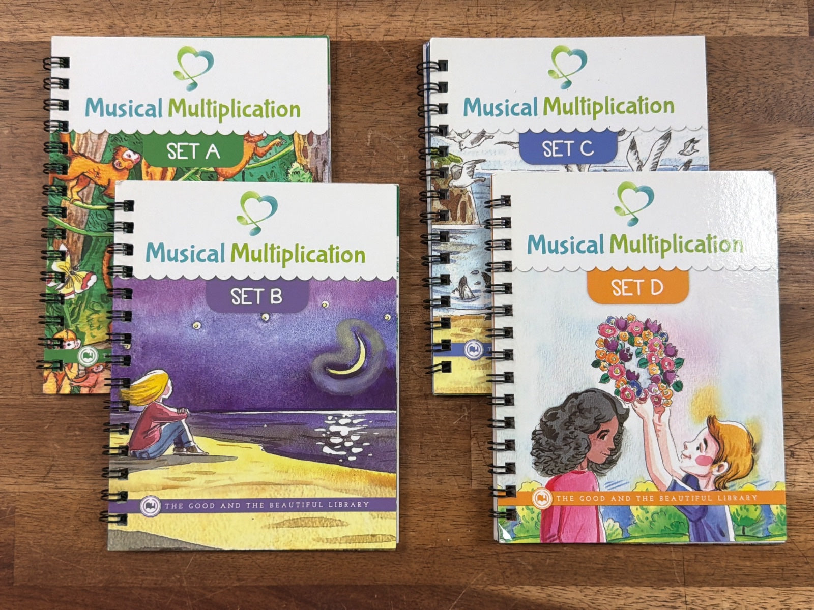 Good and Beautiful Musical Multiplication Complete Set a-D