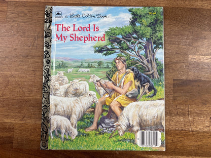 The Lord Is My Shepherd - a Little Golden Book — front cover