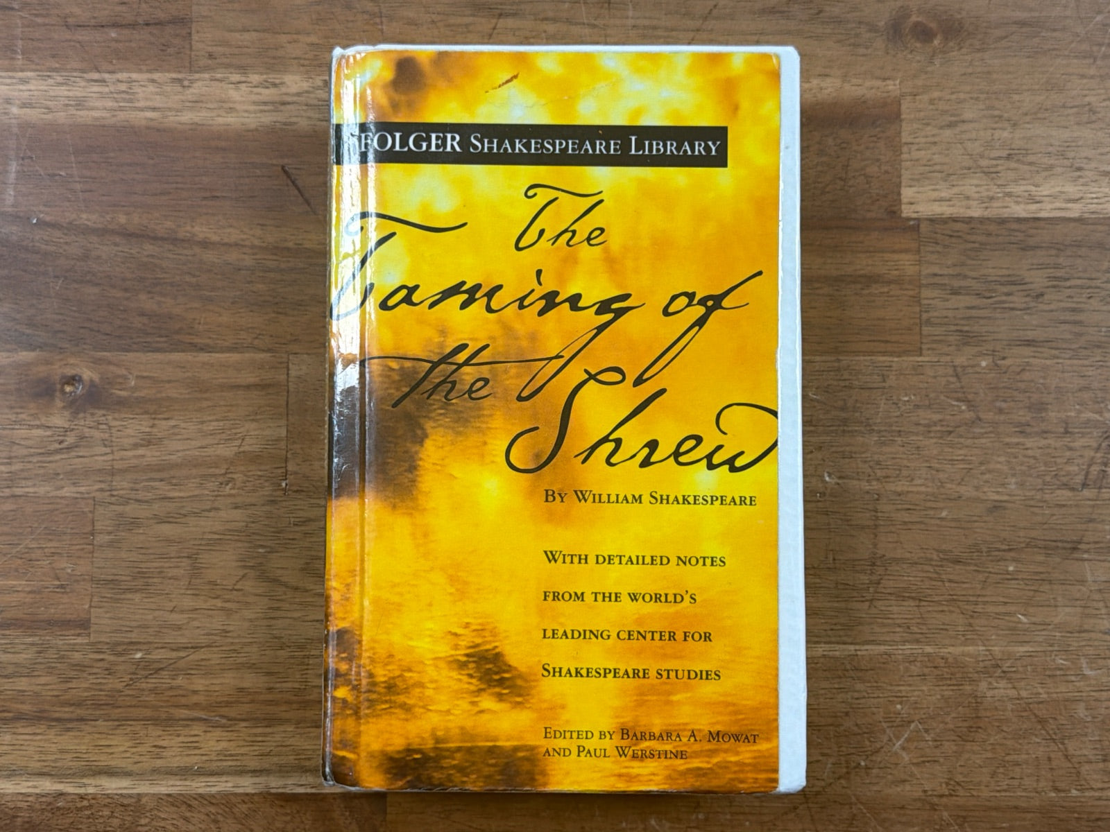 Taming of the Shrew Folger Shakespeare Library Edition