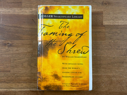 Taming of the Shrew Folger Shakespeare Library Edition