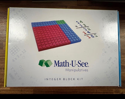 Math-U-See Integer Block Kit Manipulatives Set — Good