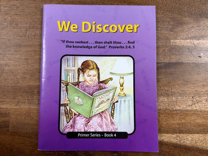 Christian Light We Discover Primer Series Book 4
