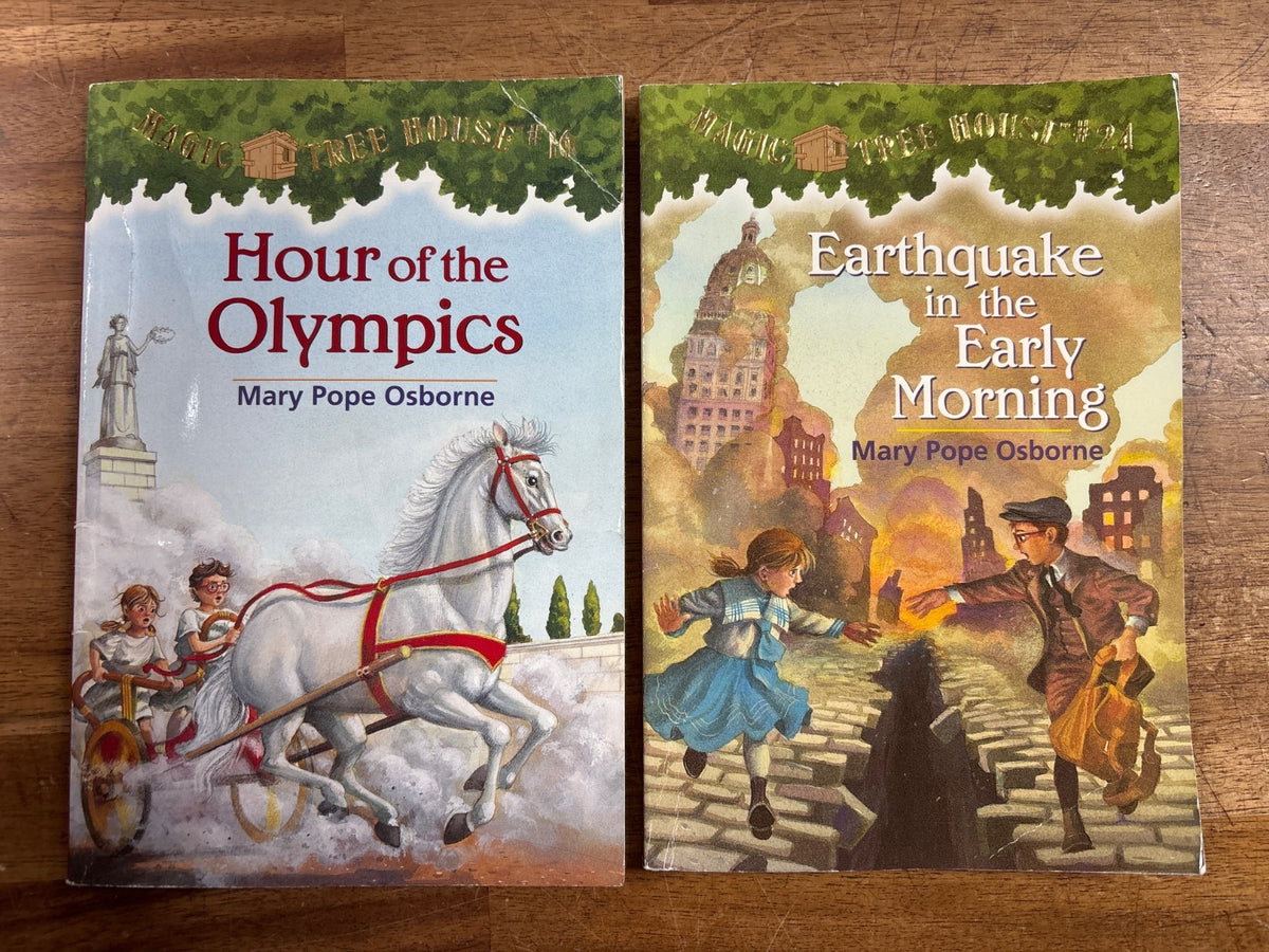 Magic Tree House #16 & #24 Set by Mary Pope Osborne — front cover