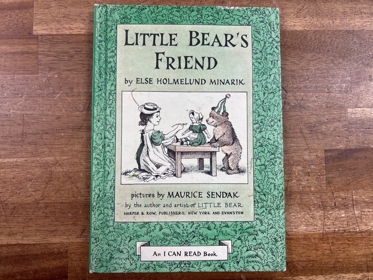 Little Bear's Friend by Else Holmelund Minarik, I Can Read — front cover