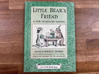 Little Bear's Friend by Else Holmelund Minarik, I Can Read — front cover