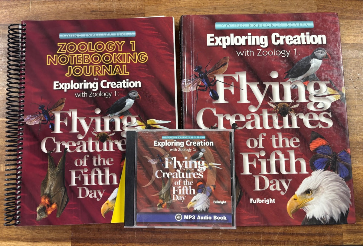 Apologia Exploring Creation Zoology 1 Set W/ Journal & CD — front cover