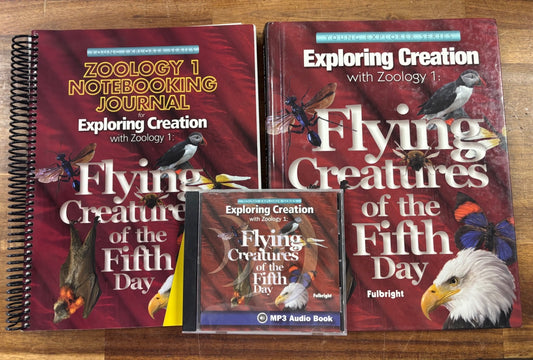 Apologia Exploring Creation Zoology 1 Set W/ Journal & CD — front cover