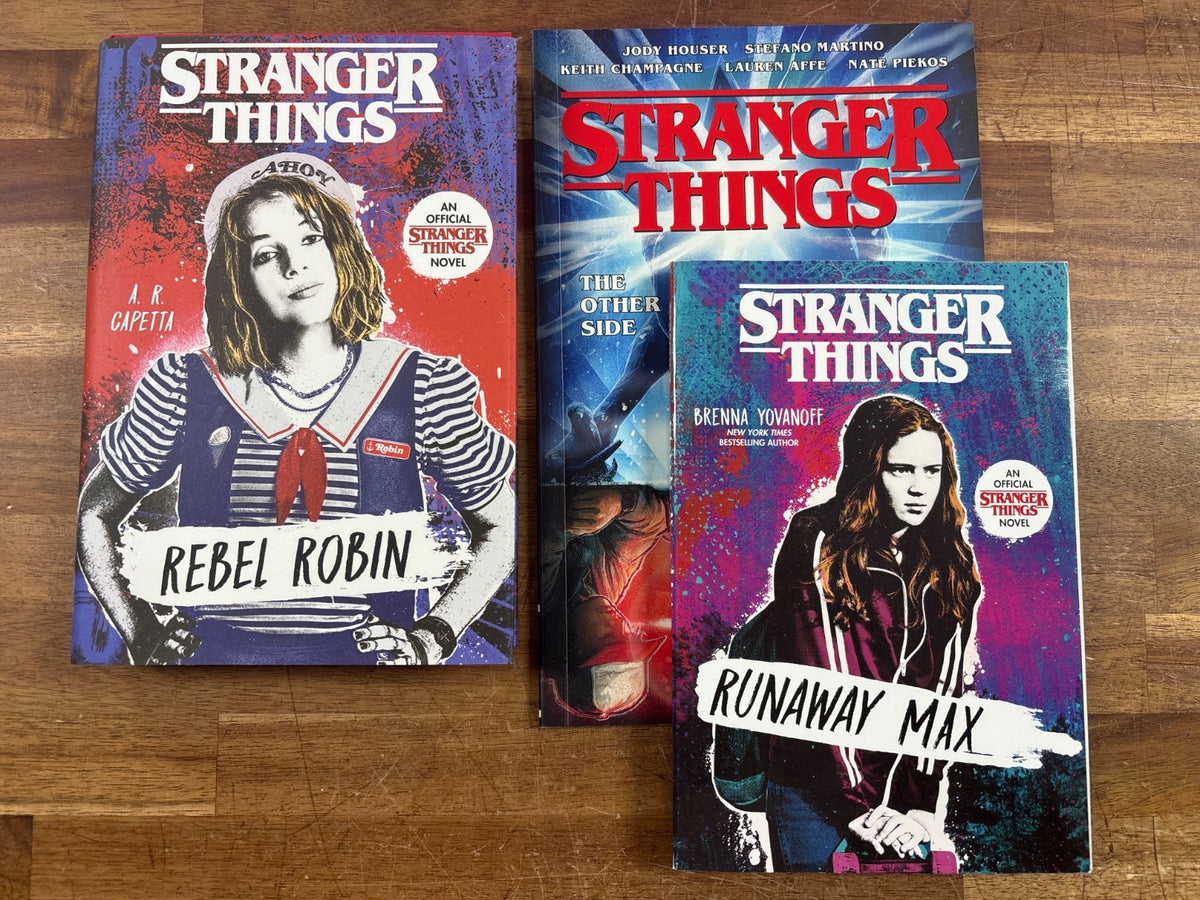Stranger Things Novels & Graphic Novel Set of 3 Books — front cover