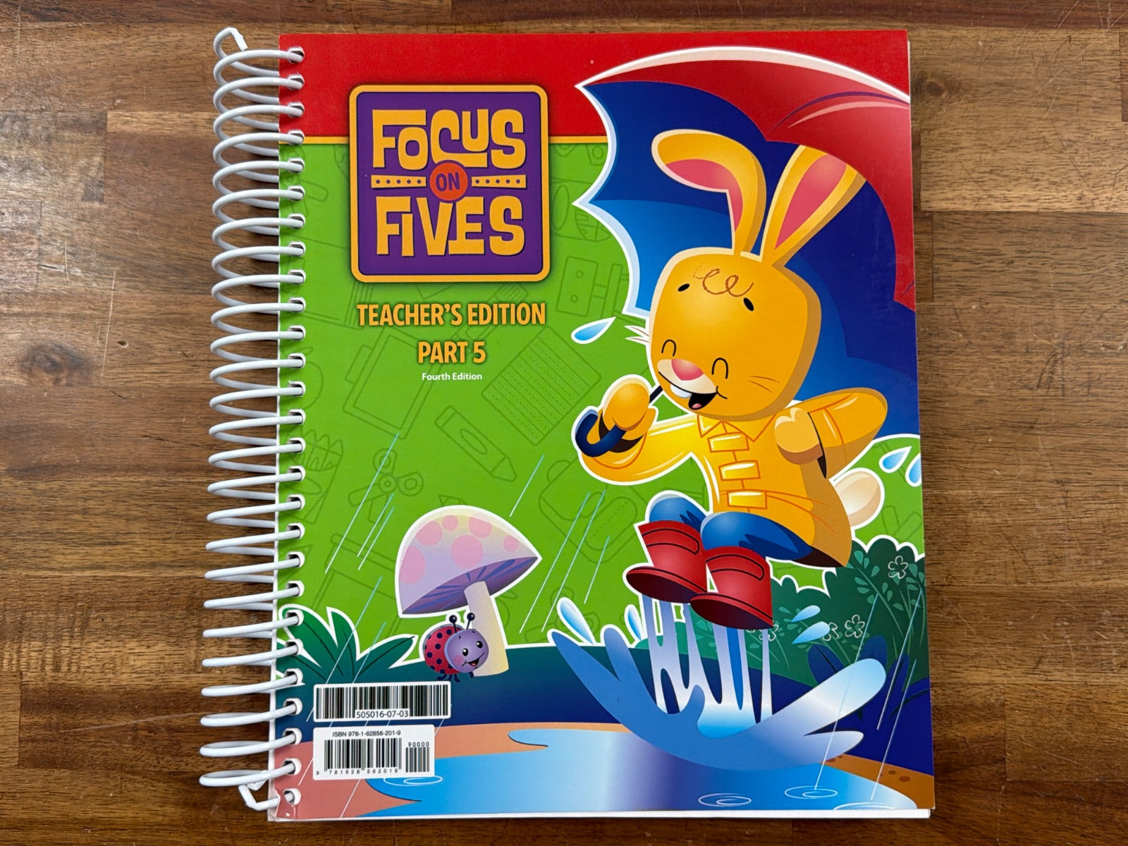BJU Press Focus on Fives Teacher's Edition Part 5 4th Ed