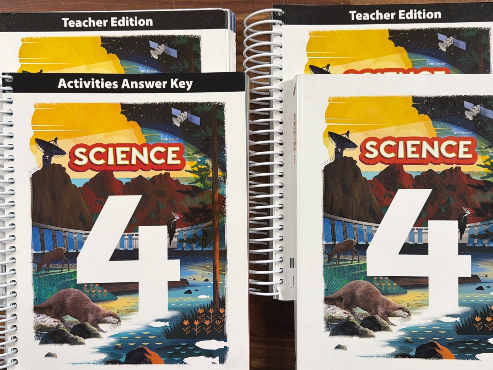 BJU Science 4 Set 5th Edition - Text, TGs, Activity Mnl AnswrKy