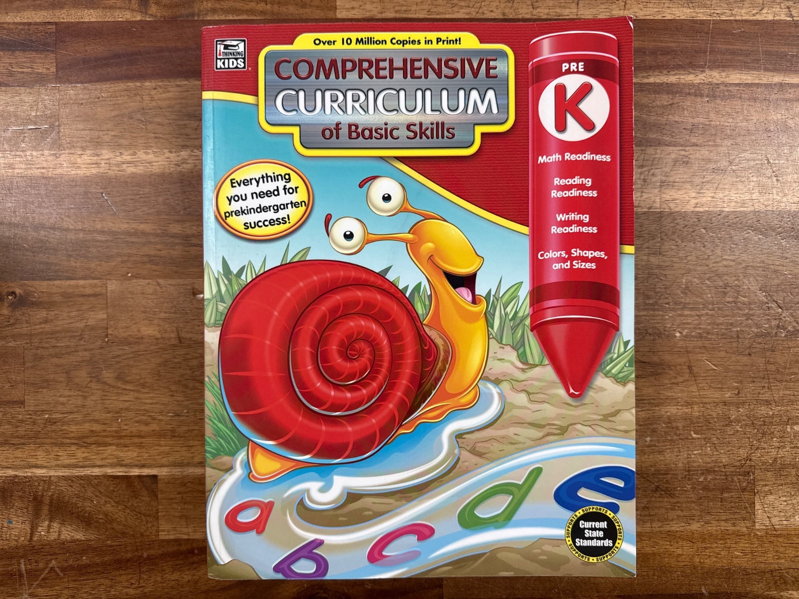 Comprehensive Curriculum of Basic Skills Pre-K Workbook