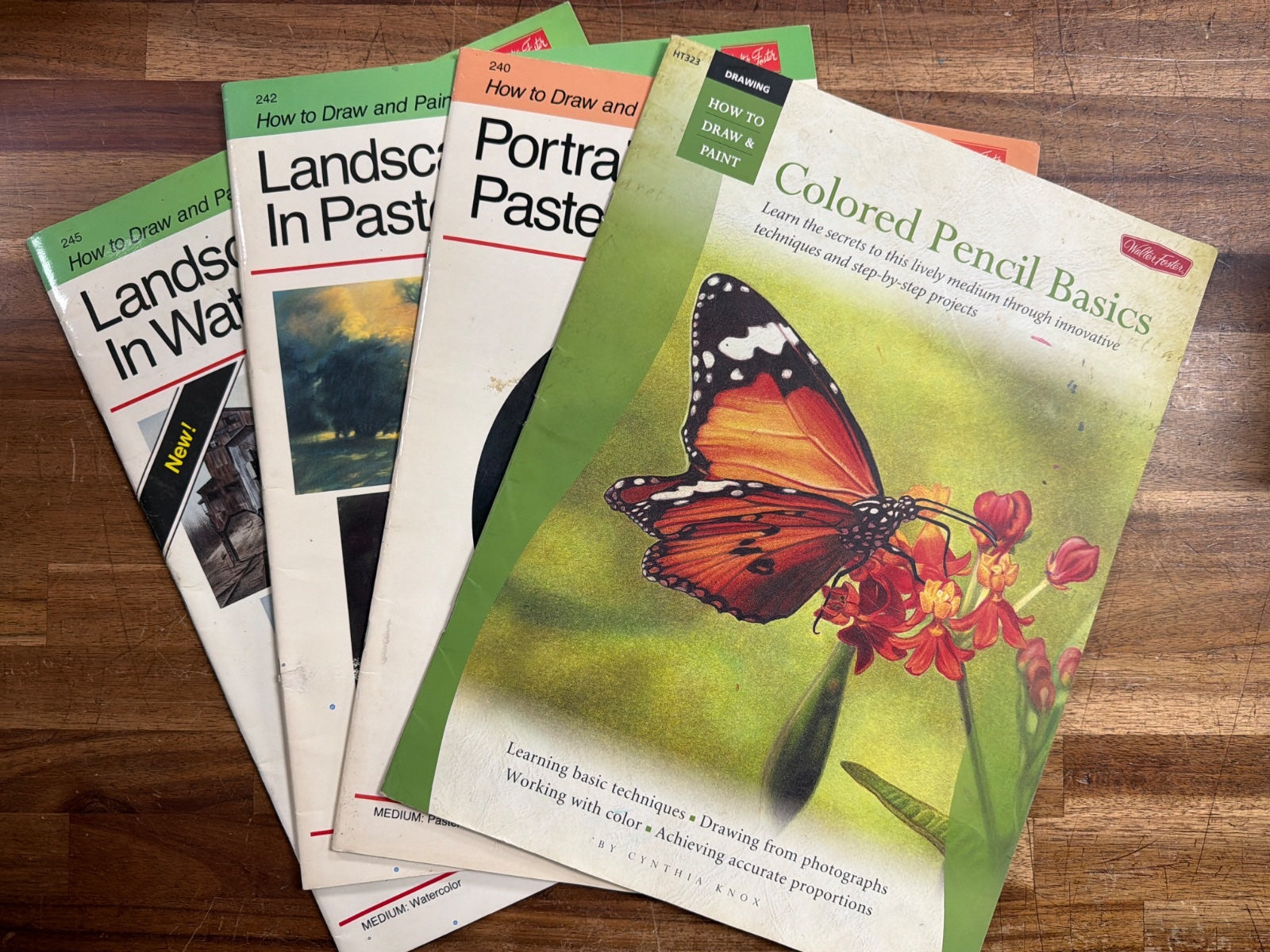 Walter Foster How to Draw & Paint Art Instruction Booklets Set Of