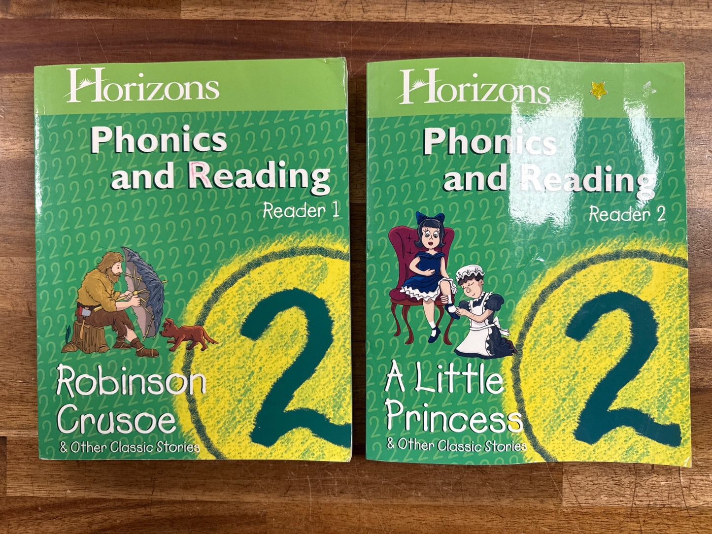 Horizons Phonics and Reading Readers 1 & 2 Set