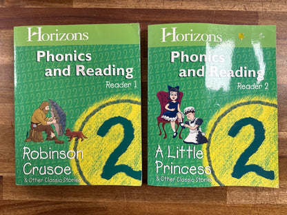 Horizons Phonics and Reading Readers 1 & 2 Set