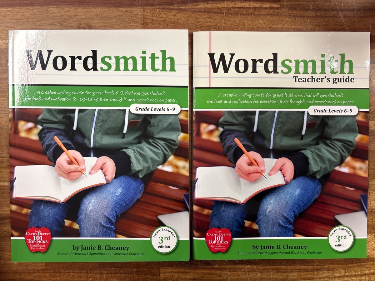 Wordsmith Grade 6-9 3rd Edition Student Book & Teacher Guide — front cover