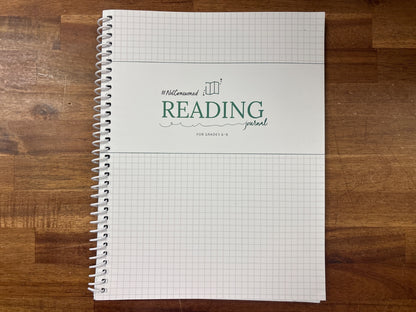 #NotConsumed Reading Journal Grades 6-8 Homeschool — front cover