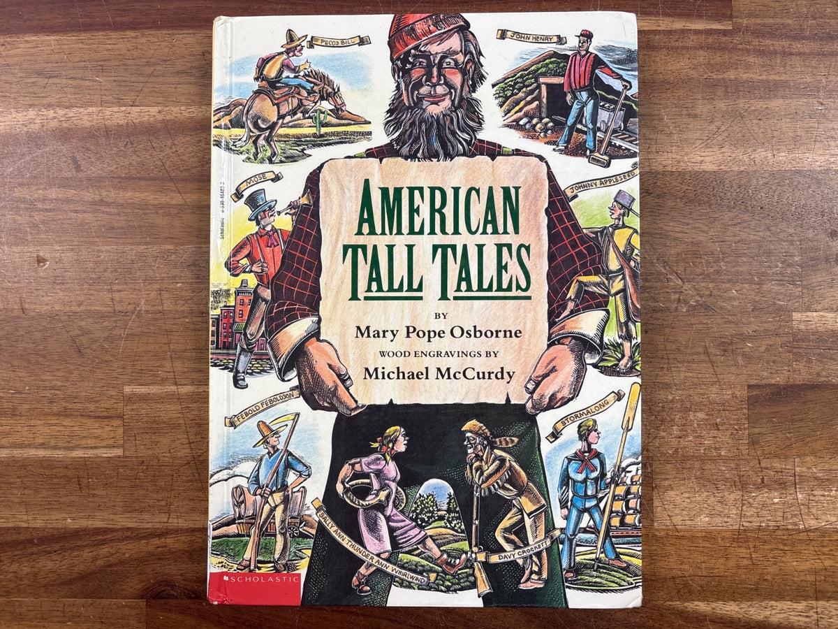 American Tall Tales by Mary Pope Osborne - Scholastic — front cover