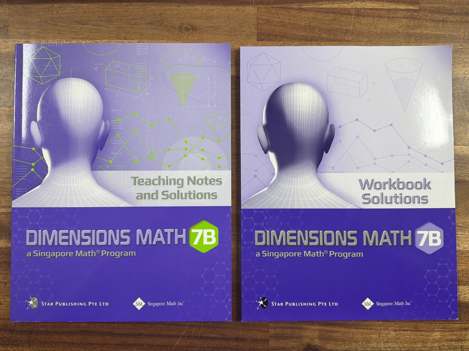Dimensions Math 7B Teaching Notes & Workbook Solutions Set