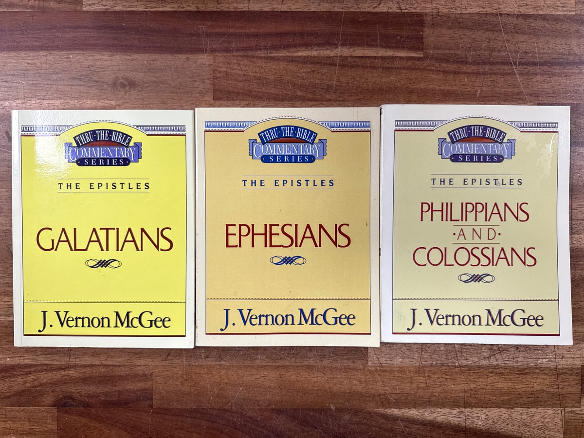 J. Vernon McGee Thru the Bible Commentary Epistles Set — front cover