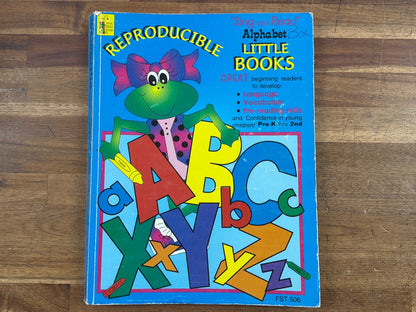 Frog Street Press Alphabet Little Books Reproducible Pre-K-2nd