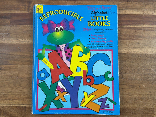 Frog Street Press Alphabet Little Books Reproducible Pre-K-2nd
