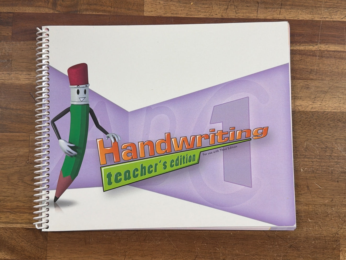 BJU Press Handwriting 1 Teacher's Edition 3rd Edition