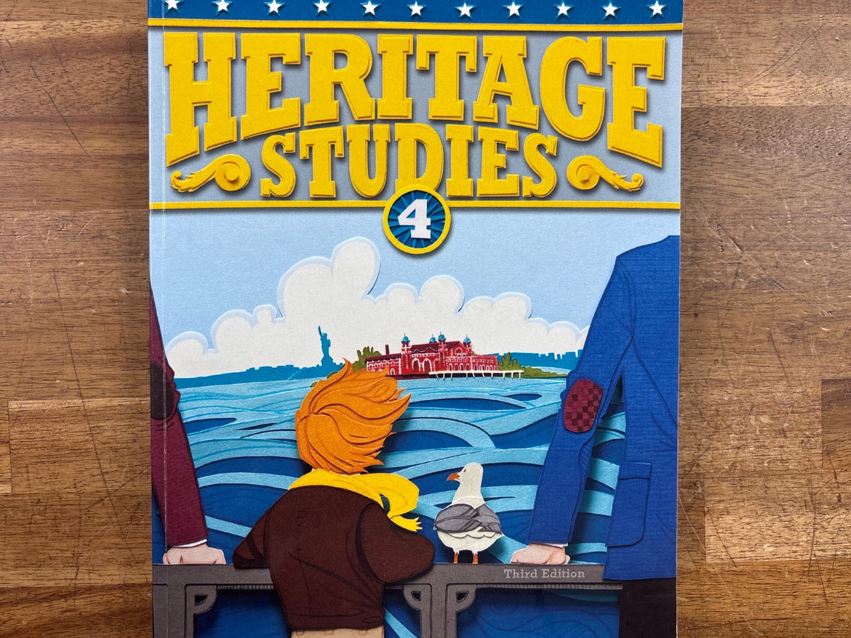 BJU Press Heritage Studies 4 Student Text 3rd Edition