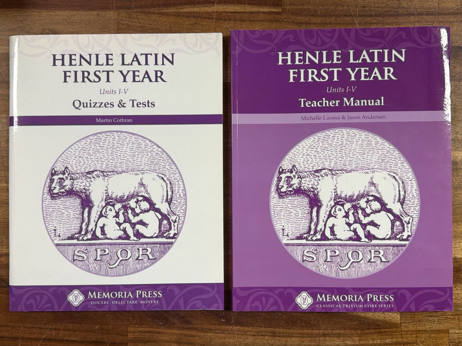 Henle Latin First Year Units I-V Teacher Manual & Tests