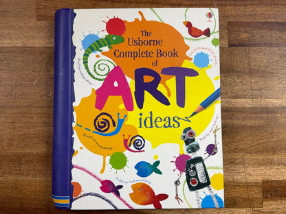 Usborne Complete Book of Art Ideas Homeschool Guide
