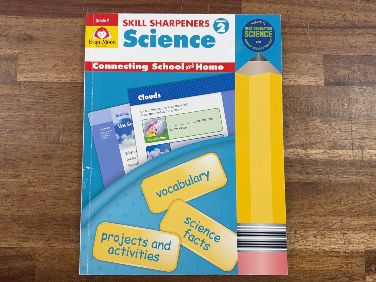 Evan-Moor Skill Sharpeners Science Grade 2 Workbook