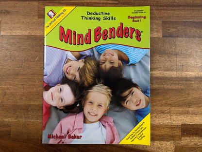 Mind Benders Beginning Book 1 Deductive Thinking PreK-K