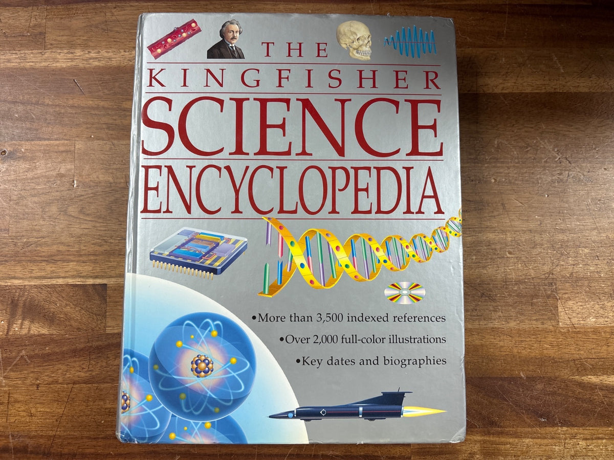 The Kingfisher Science Encyclopedia Hardcover Reference — front cover