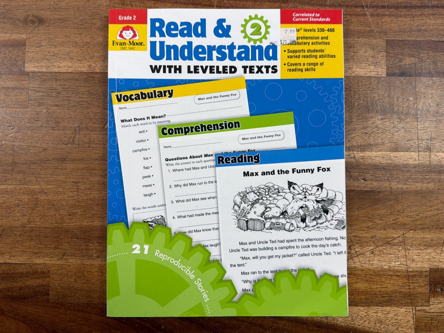 Evan-Moor Read & Understand Grade 2 with Leveled Texts