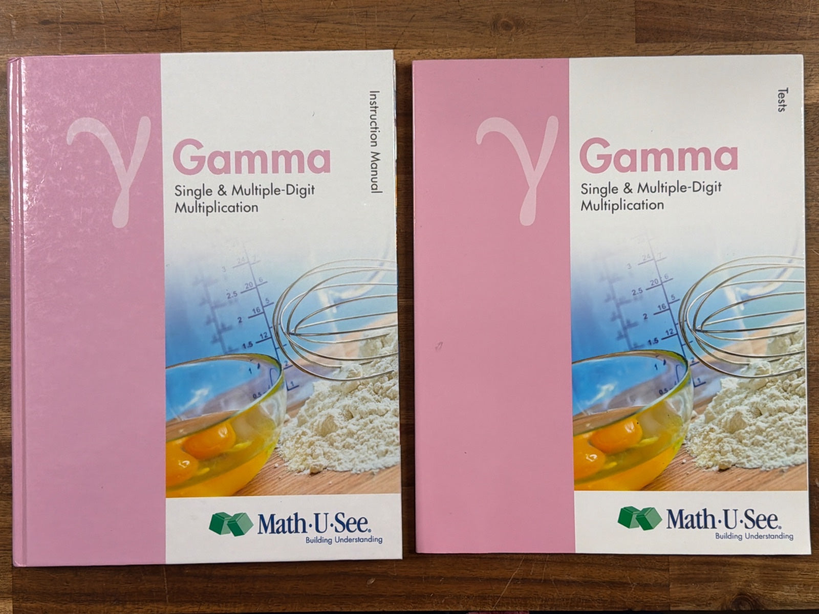 Math-U-See Gamma Instruction Manual & Tests Set