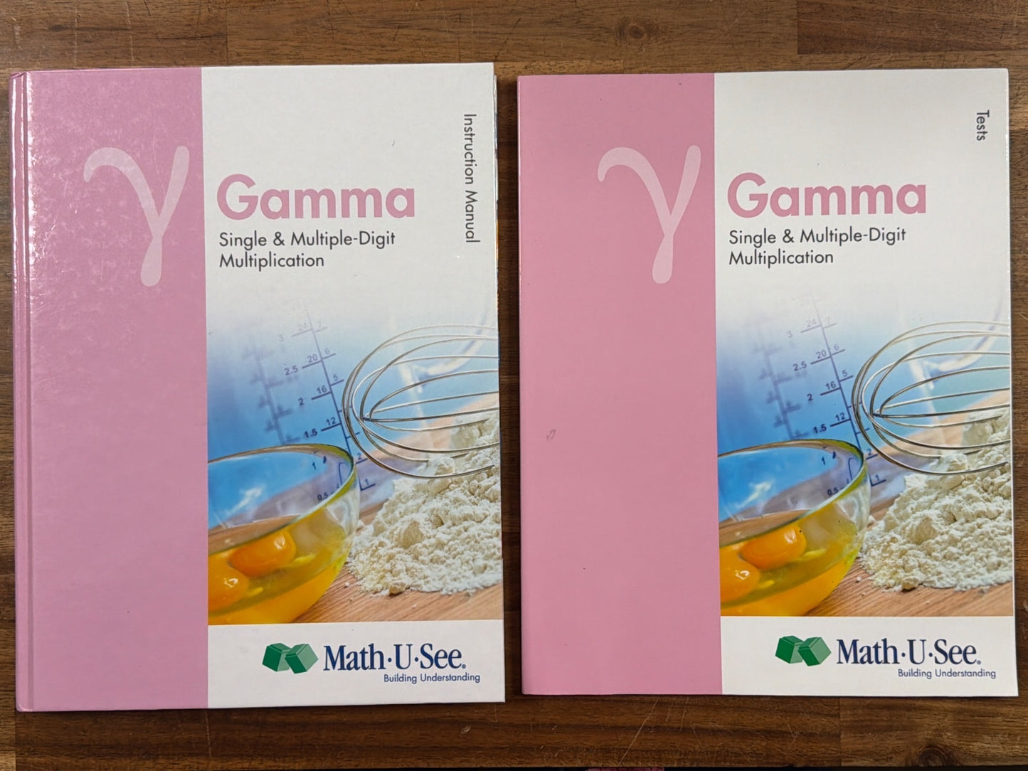 Math-U-See Gamma Instruction Manual & Tests Set