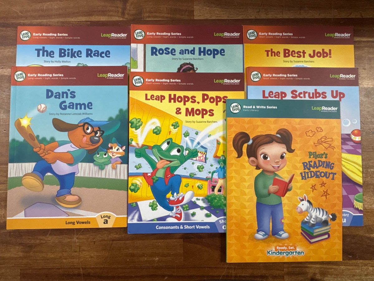 LeapFrog Early Reading Series LeapReader Books Set of 7 — front cover