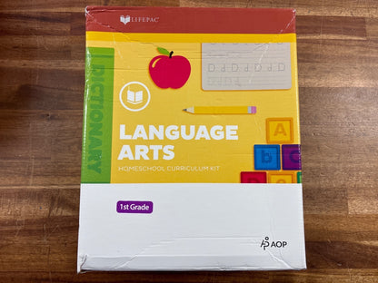 Lifepac Language Arts 1st Grade Student & Teacher Set 2-10 — front cover