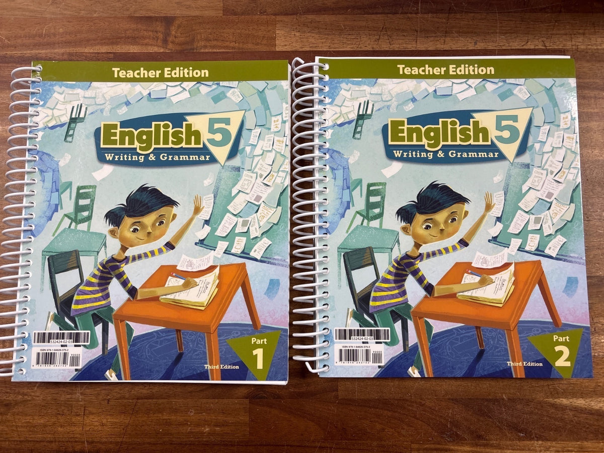 BJU Press English 5 Writing & Grammar Set — photo 2 of 5