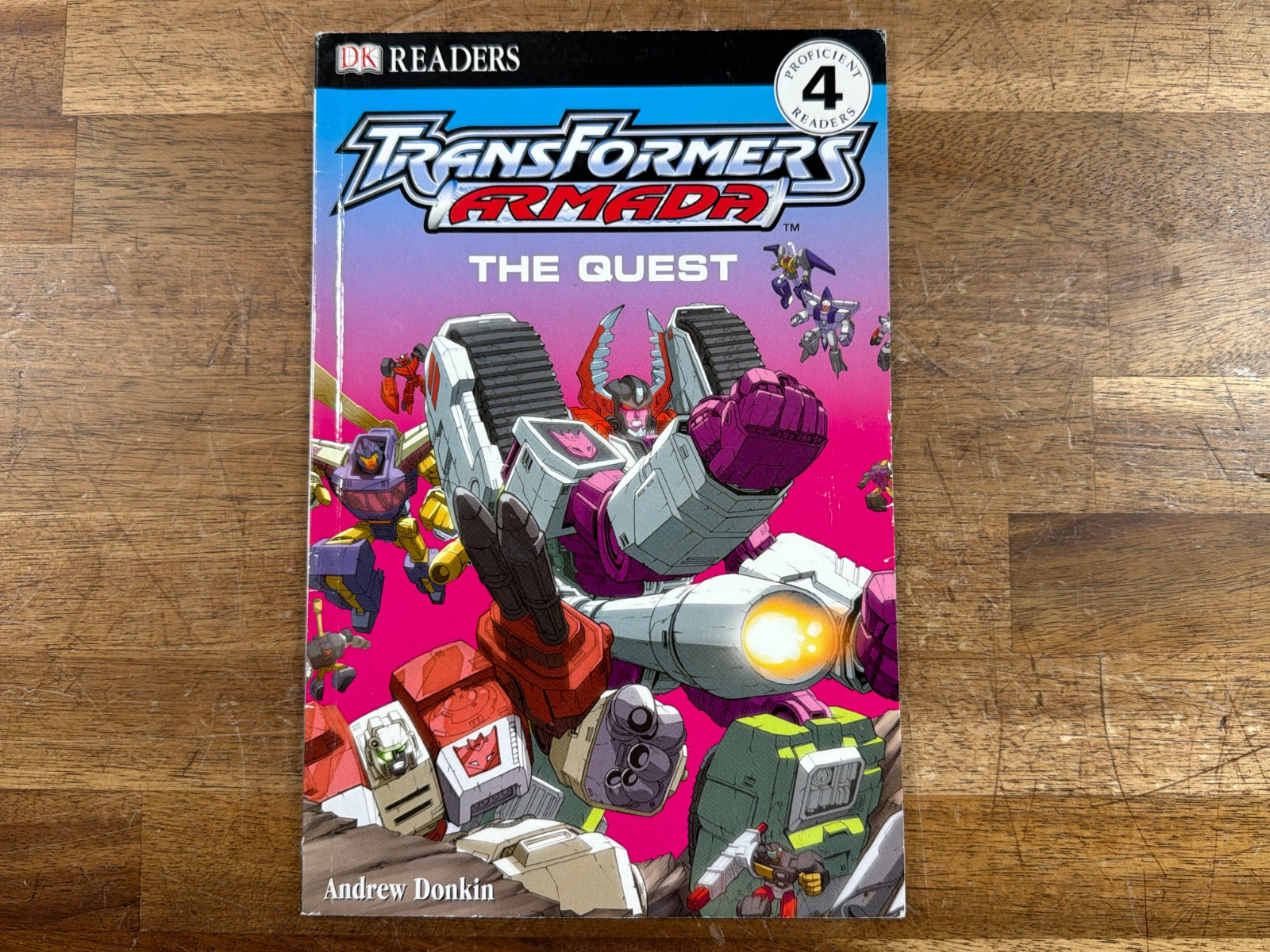 DK Readers Transformers Armada the Quest Level 4