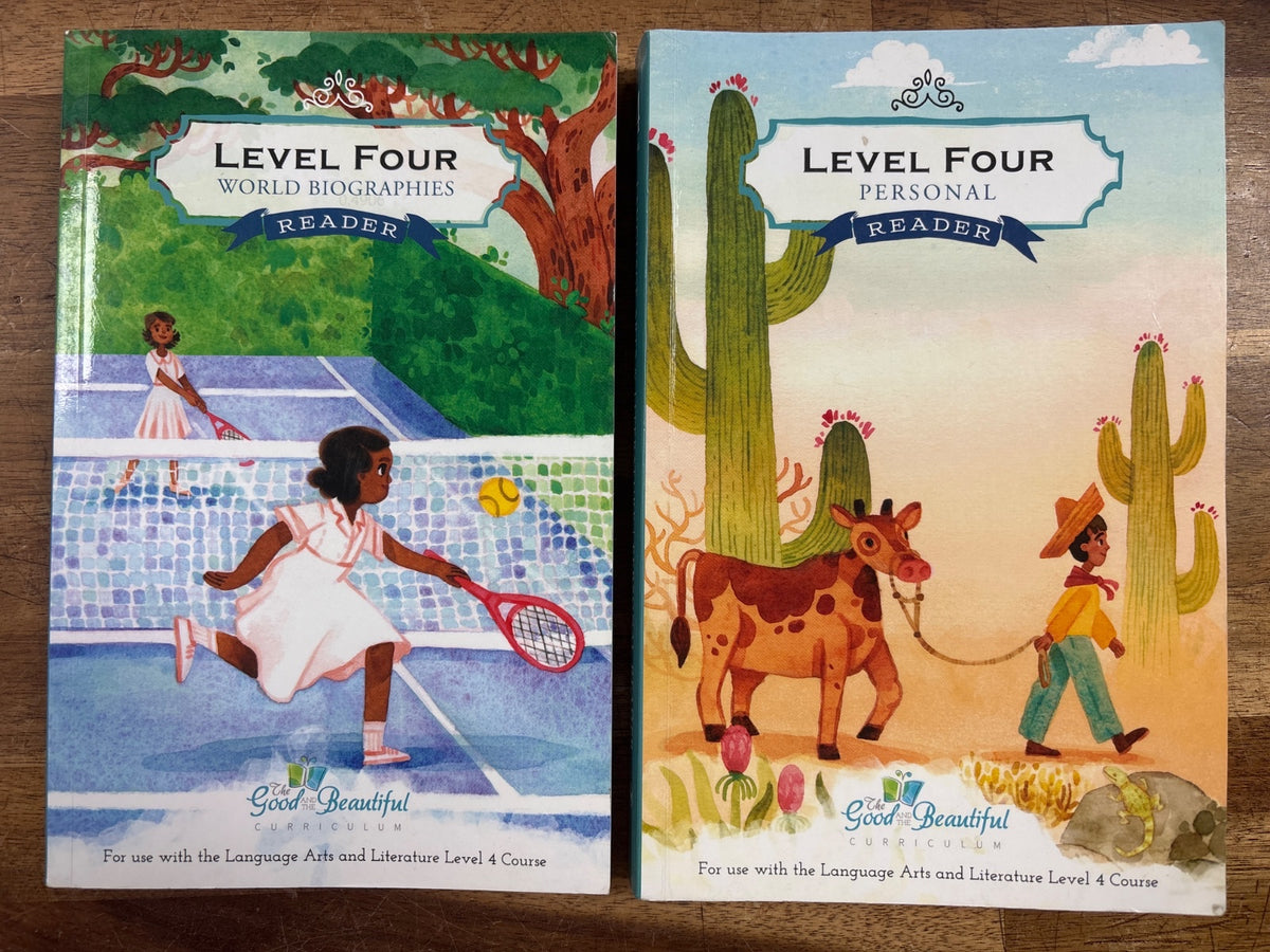 Good and Beautiful Level Four Readers Set (World Biographies & Pe