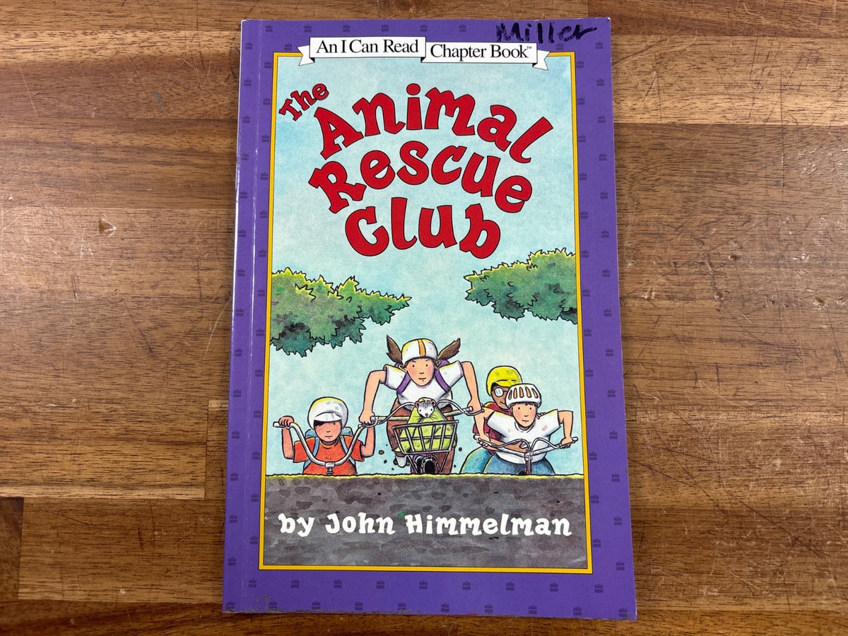 The Animal Rescue Club by John Himmelman I Can Read Chapter Book — front cover